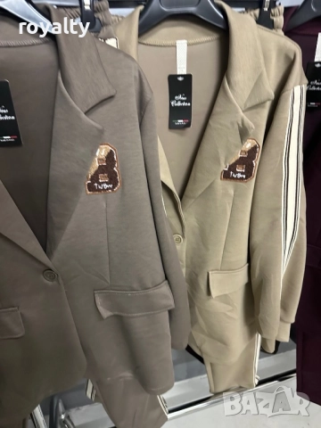 Спортно-елегантен дамски комплект със сако Различни цветове💫, снимка 6 - Комплекти - 52183411