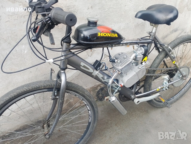 колело с чисто нов двигател , снимка 3 - Велосипеди - 53401847