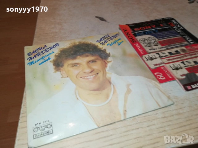 ВАСИЛ НАЙДЕНОВ-ТЕЛЕФОННА ЛЮБОВ-МАЛКА ПЛОЧА 1910252004, снимка 13 - Грамофонни плочи - 52110127