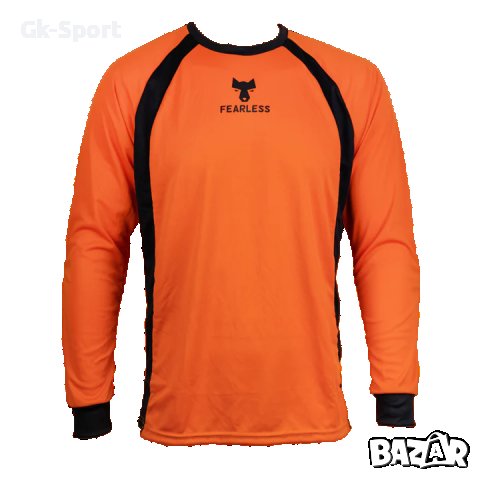 Вратарска фанелка с подплънки Fearless (Оранжева) размер XS,L