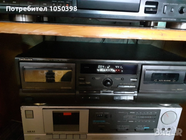 Идеален дек Technics SR-TR 373- Японски двукасетъчен автореверс, снимка 4 - Декове - 52688968