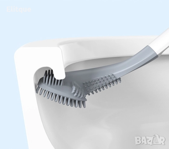 Силиконова четка за ефективно почистване на тоалетна, снимка 9 - Други стоки за дома - 52897222