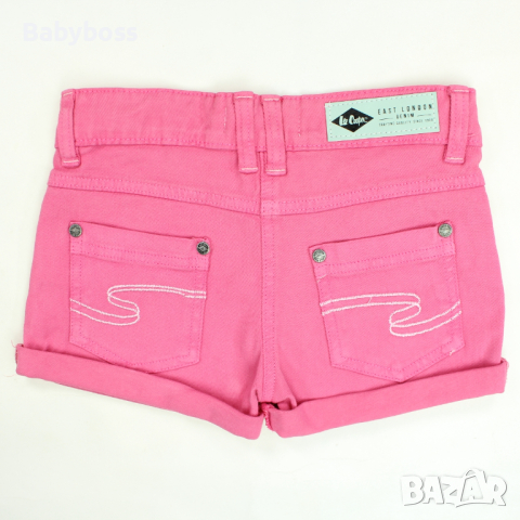 Къси панталонки от деним за момиче Lee Cooper, снимка 8 - Детски къси панталони - 44860303