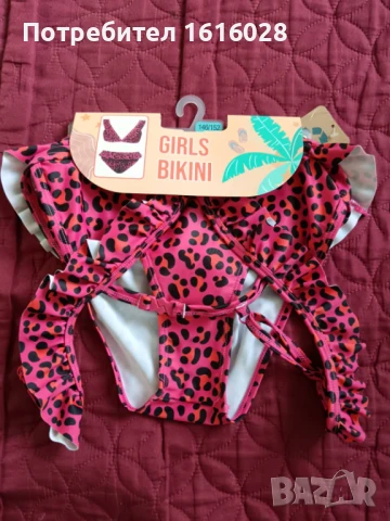 Детски бански от 2 части за момиче р.146 - 152, снимка 8 - Детско бельо и бански  - 51312584