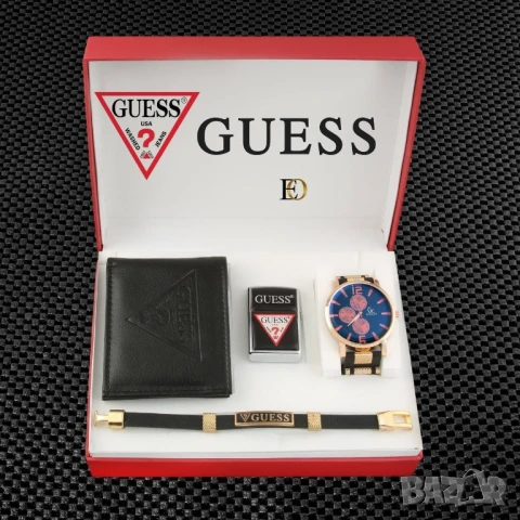 подаръчни комплекти gucci louis vuitton versace guess emporio armani , снимка 8 - Подаръци за мъже - 51396844