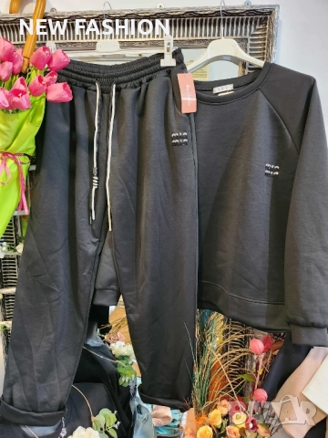 Дамски Памучен Комплект ✨MIN MIN, снимка 2 - Комплекти - 52019604