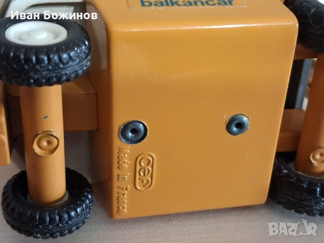 Метален мащабен модел на електрокар, мотокар., снимка 5 - Колекции - 53140865