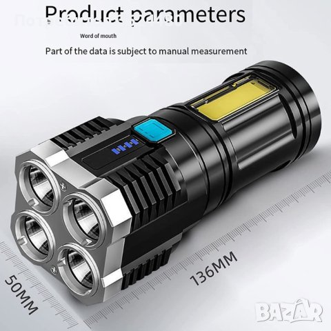 Мощен LED фенер , снимка 9 - Прожектори - 40867094