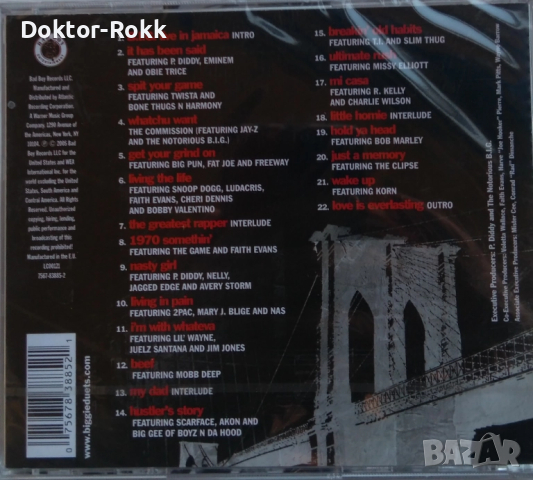 The Notorious B.I.G. – Duets (The Final Chapter) 2005 CD, снимка 2 - CD дискове - 52099157