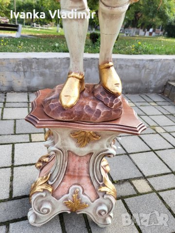 Италиански бароков лампион , снимка 5 - Лампиони - 37858444