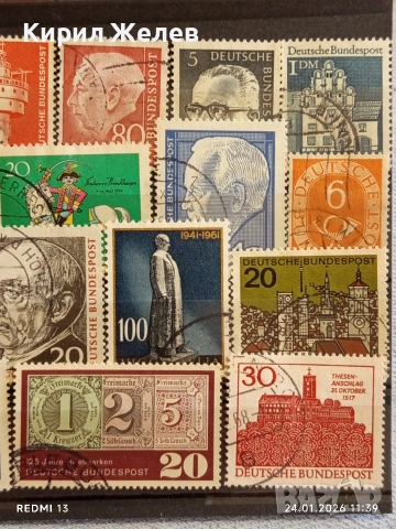 Стари пощенски марки от цял свят смесени ИЗВЕСТНИ ЛИЧНОСТИ, КОРАБИ за КОЛЕКЦИЯ 51576, снимка 3 - Филателия - 53209172