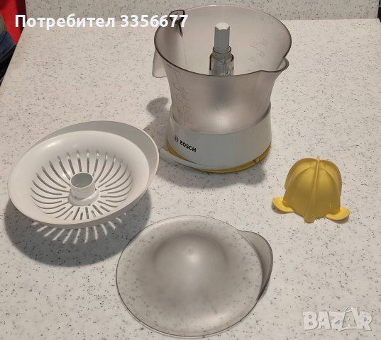 Електрическа Сокоизстисквачка "Bosch" 25W, снимка 3 - Сокоизстисквачки и цитрус преси - 43968245