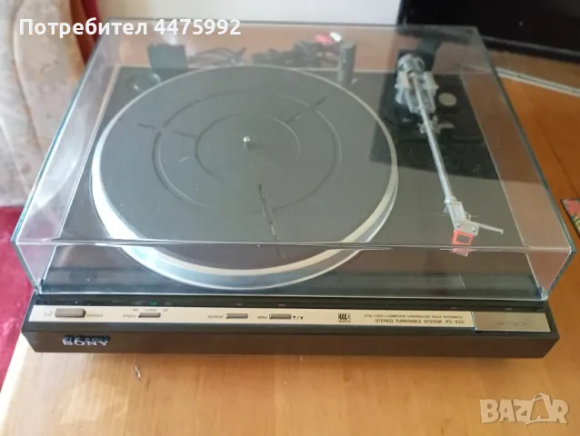 Sony ps-x55 перфектен грамофон 