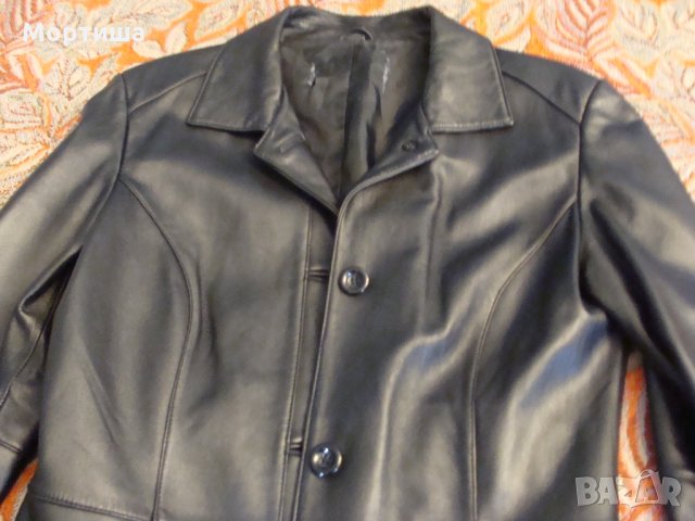  Манто естествена кожа РАЗПРОДАЖБА, снимка 3 - Палта, манта - 27504909