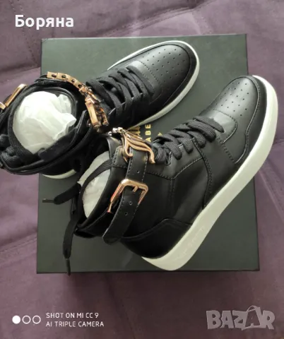 НАМАЛЕНИ - Juicy Couture - Нови високи кецове от естествена кожа