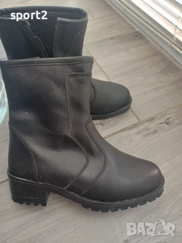 Нови дамски боти 36 новер естествена кожа 