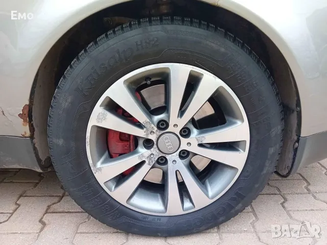 Продавам Джанти 16 5х112 ет45 7j със зимни гуми 225/55, снимка 4 - Гуми и джанти - 47760247