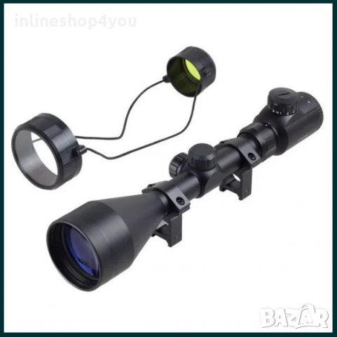 Оптика Bushnell 3-9X40EG с осветление (Червено/Зелено), снимка 2 - Оборудване и аксесоари за оръжия - 33579480