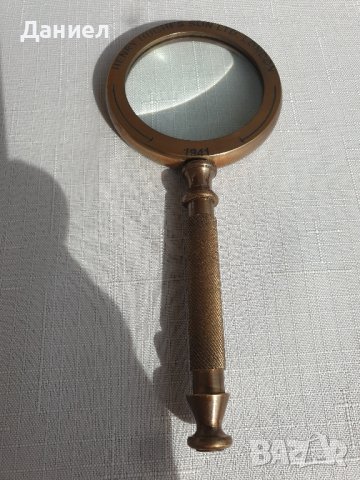 Лупа от масивен бронз, снимка 5 - Друго - 43256438
