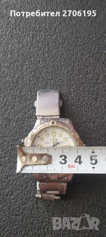 Мъжки часовник Citizen C 480-314751 K с дигитален алармен механизъм WR 100, хронограф, снимка 12 - Мъжки - 51316879