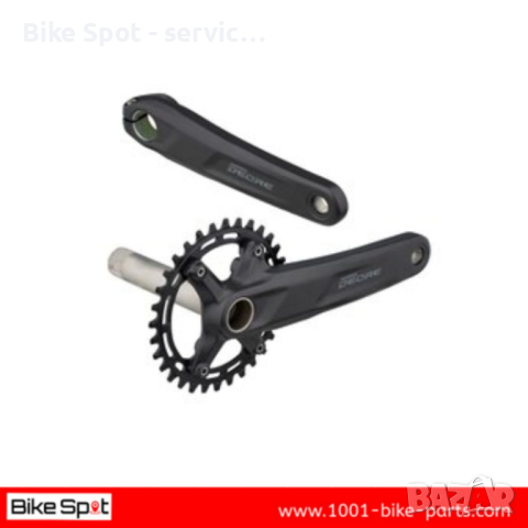 30t Shimano Deore FC-M5100-1 175mm Курбели Една Плоча, снимка 3 - Части за велосипеди - 37744698