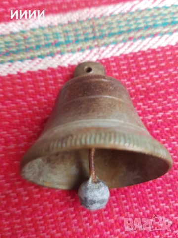 Бронзова камбанка звънец 2, снимка 2 - Антикварни и старинни предмети - 52660474