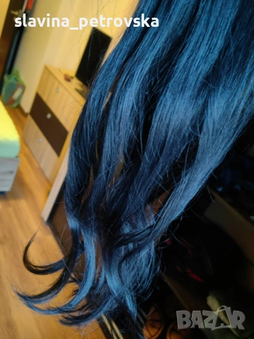 Естествена индийска коса висок клас черна, снимка 4 - Аксесоари за коса - 52905780