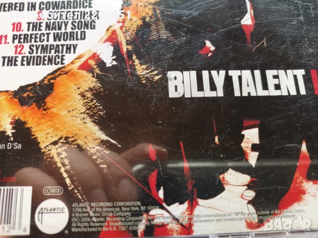 BILLY TALENT, снимка 8 - CD дискове - 36912991