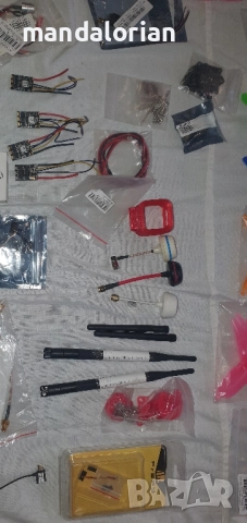 лот drone части,батерии, апаратура flysky taranis кабели , снимка 8 - Влакчета, самолети, хеликоптери - 51589085