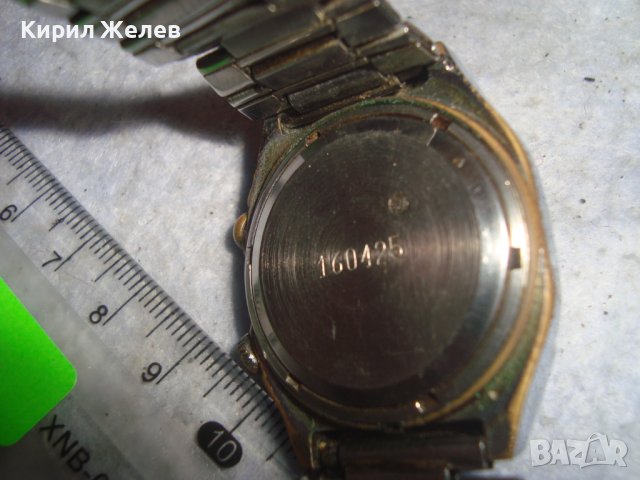 ПОЛЕТ 18 КАМЪКА - СТАР РЯДЪК КОЛЕКЦИОНЕРСКИ МОДЕЛ РУСКИ МЪЖКИ ЧАСОВНИК СССР 25106, снимка 7 - Антикварни и старинни предмети - 36744465