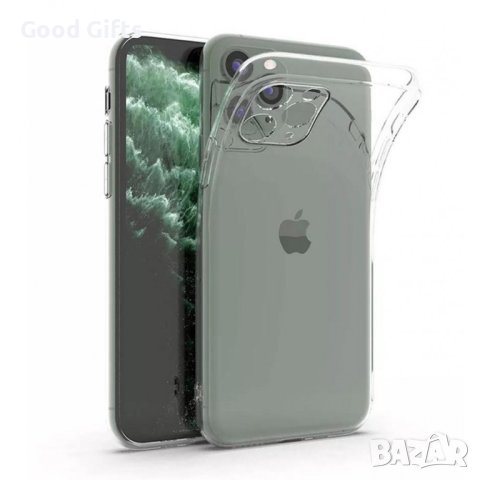 Ултра тънък силиконов калъф за iPhone 15, T-65, Прозрачен, снимка 1 - Калъфи, кейсове - 43032515