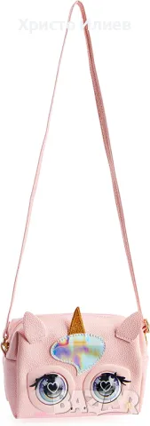 PURSE PETS Интерактивна чанта Еднорог розова със звуци, снимка 3 - Други - 47690920