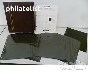 Optima 3S– черни листа за шест банкноти 180х77 мм, снимка 2 - Нумизматика и бонистика - 35304906