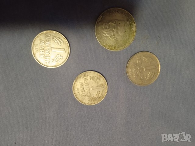  марки  1 и 2 монети