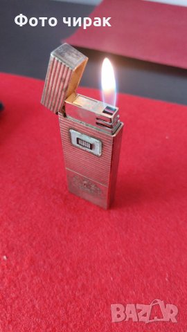 Посребрена запалка Maxim Jubileum Signatron, снимка 6 - Запалки - 35177148
