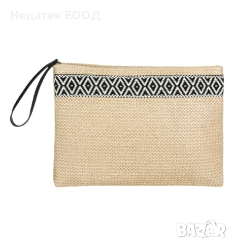 Плажен несесер за таолетни принадлежности, Бежов, 31x21.5 см., снимка 2 - Чанти - 50777873