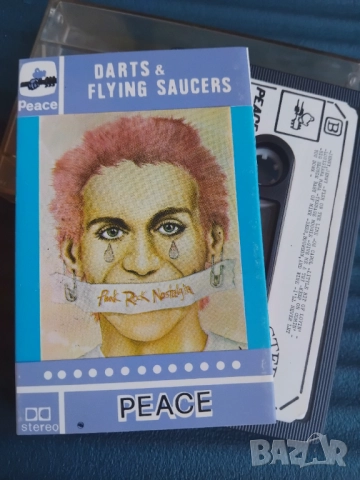 Darts & Flying Saucers - peace - аудио касета музика