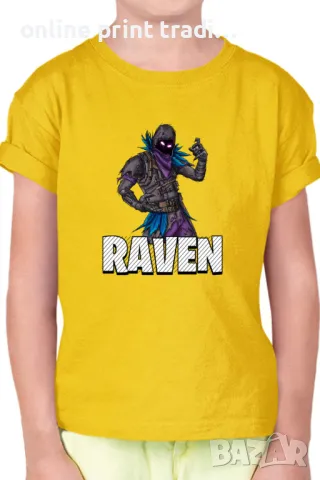 Детска тениска Фортнайт Fortnite Raven 02, снимка 10 - Детски тениски и потници - 48524305