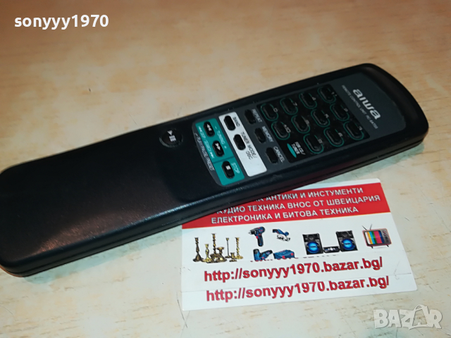 AIWA RC-6AT03 AUDIO REMOTE-ВНОС SWISS 1004221739, снимка 12 - Други - 36409038