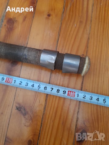 Стара бамбукова въдица #4, снимка 5 - Други ценни предмети - 43399249