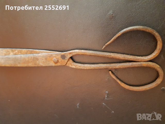 Старинна ножица , снимка 3 - Антикварни и старинни предмети - 28040358