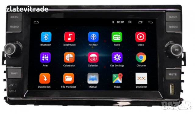 VOLKSWAGEN СЛЕД 2018 - 9'' Андроид НАВИГАЦИЯ, снимка 4 - Навигация за кола - 36698215