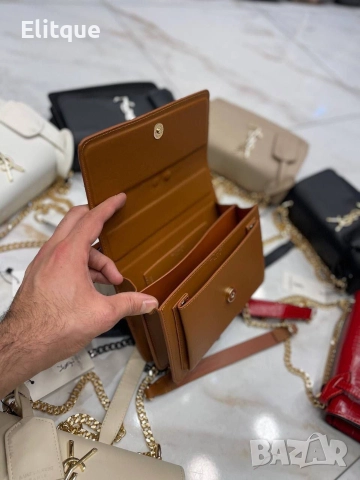 чанти YVES SAINT LAURENT SUNSET ⬆️ 16 CM ➡️ 22 CM, снимка 6 - Чанти - 52908077