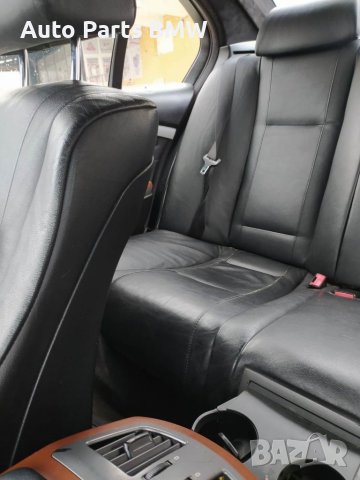 Кожен салан BMW Е65 Е66 черен салон с подгрев БМВ Е65 Е66, снимка 4 - Части - 40660607