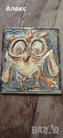 Авторска керамика, подписани плочи за стена., снимка 2 - Декорация за дома - 51468481
