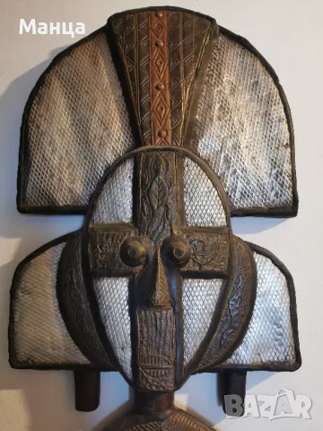 Африканска фигура Кота Бакота, снимка 4 - Антикварни и старинни предмети - 49160147