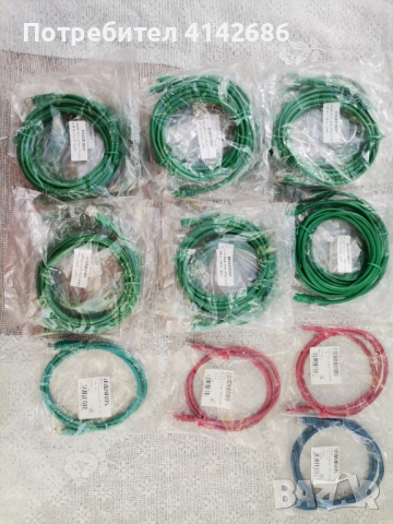 Мрежови кабели LAN UTP Cat 5 Е