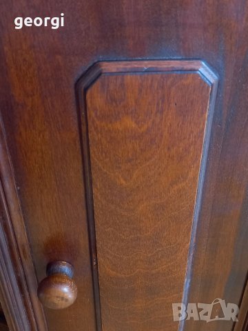 Ретро дървен шкаф масив, снимка 9 - Бюфети - 37343454
