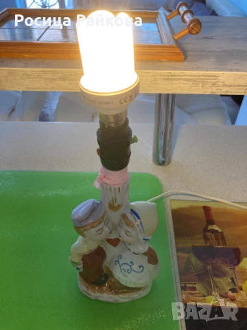 Нощна лампа, снимка 9 - Антикварни и старинни предмети - 50976235