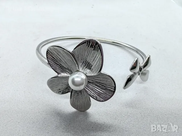 Гривна от стомана, снимка 2 - Гривни - 49830627